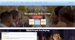 Desktop Screenshot of dependableweddingdjs.com